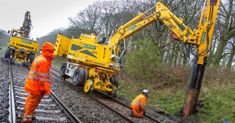 Piling work begins between Preston and Blackpool stations as part of North West electrification